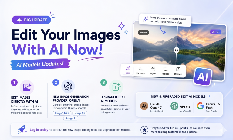 AI Image editing