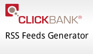 generate affiliate Cklickbank RSS feeds